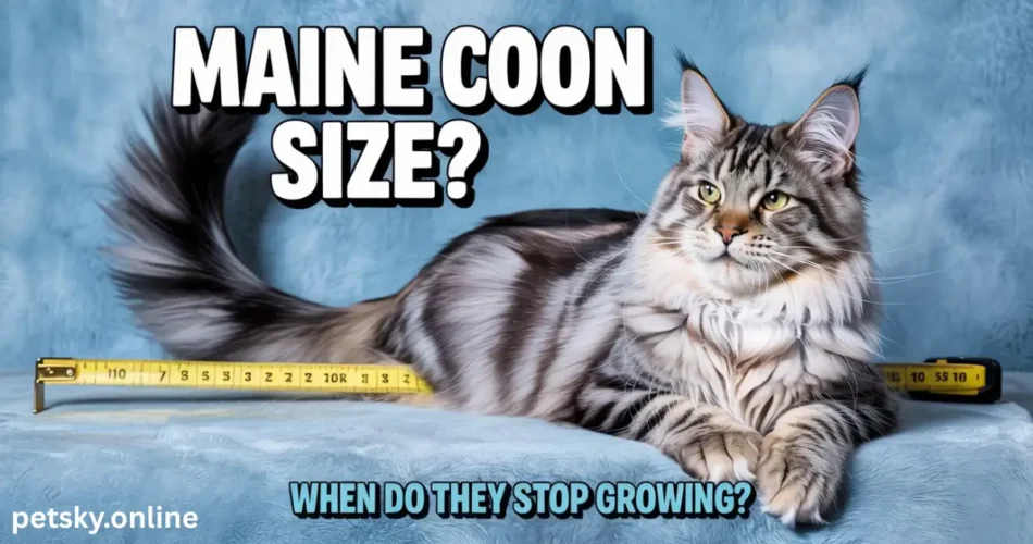 How Long Do Maine Coon Cats Grow