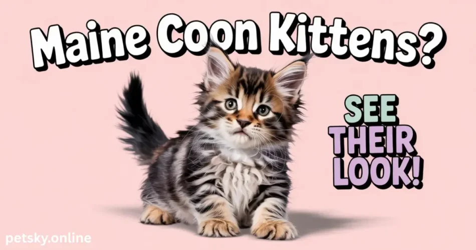 What Do Maine Coon Kittens Look Like