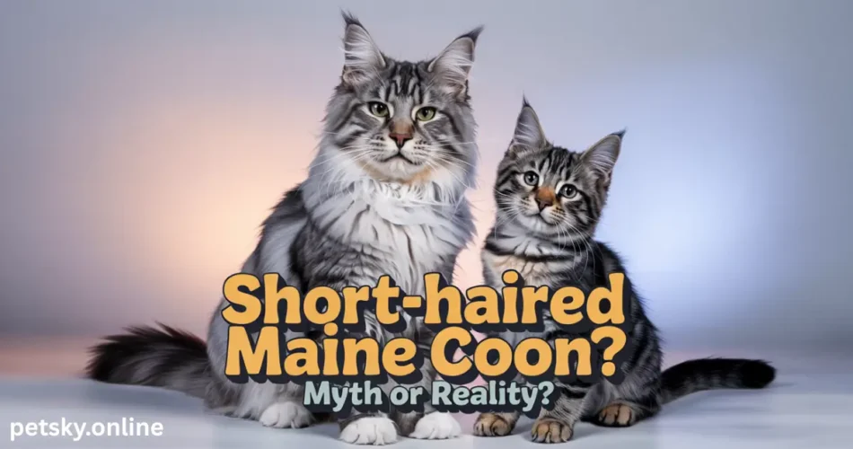 Can a Maine Coon Be Short Haired